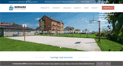 Desktop Screenshot of korsarz-pensjonat.pl